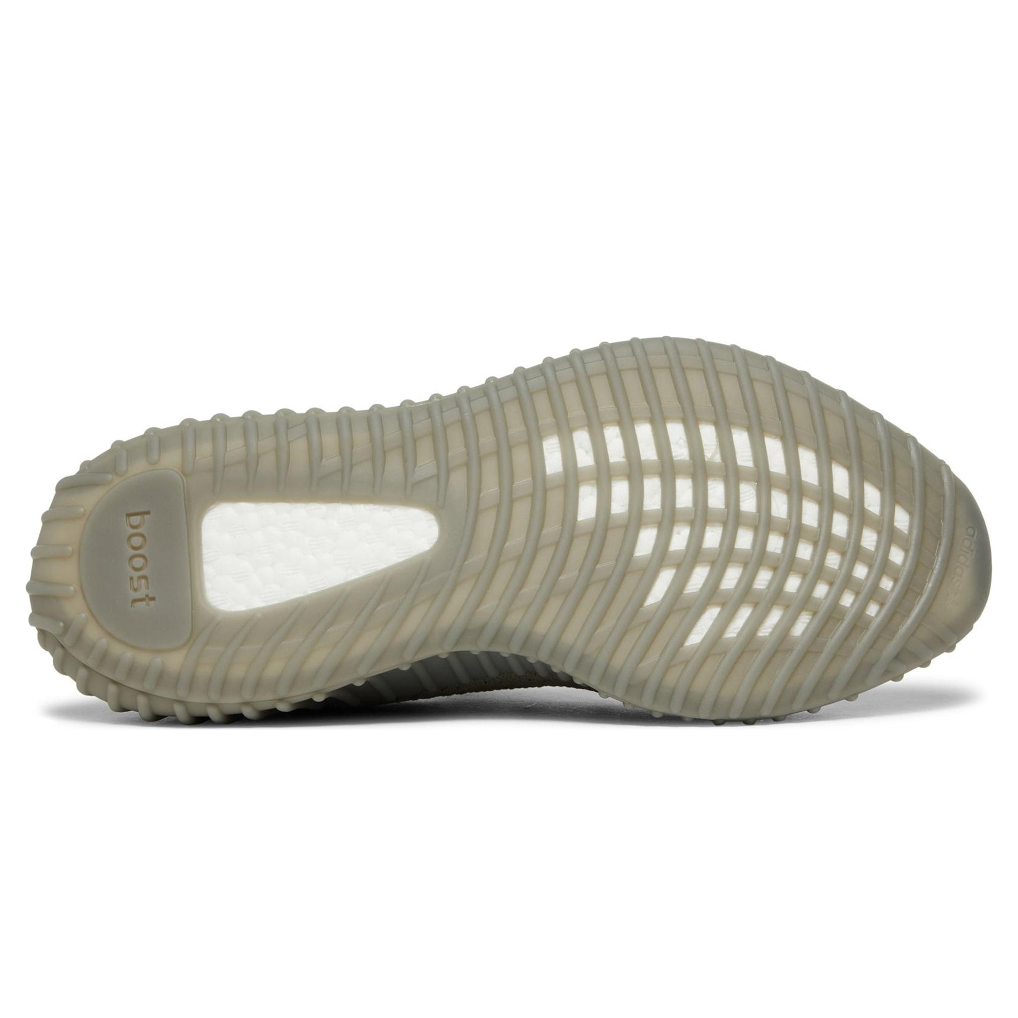 Sole view of Adidas Yeezy Boost 350 V2 Granite HQ2059